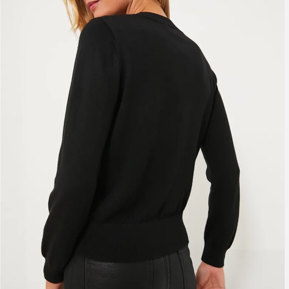 Tuckernuck Black Sunburst Embellished Riley Sweater - Picture 3 of 10